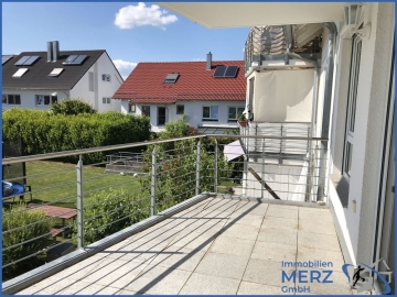 Sofort verfügbar – Gut aufgeteilte Eigentumswohnung im 1. Obergeschoss mit West-Balkon, 71083 Herrenberg im Gäu, Etagenwohnung